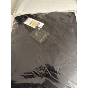 $139 NWT Charter Club Rust Burnt Warm Black 100 Cashmere V Neck‎ Sweater Women